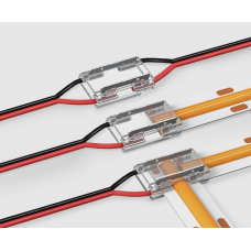 10mm Vienas Krāsas (2 pin) COB Led Lentas Savienojums 9 in 1